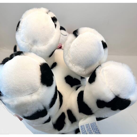 Build A Bear Be Mine Dalmatian Plush Puppy Dog Heart Patch Original Necklace 09 - Picture 6 of 11